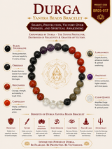 Durga Yantra Beads Bracelet