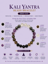 Kali Yantra Beads Bracelet