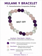 Mulank / Birth Number 9 Bracelet