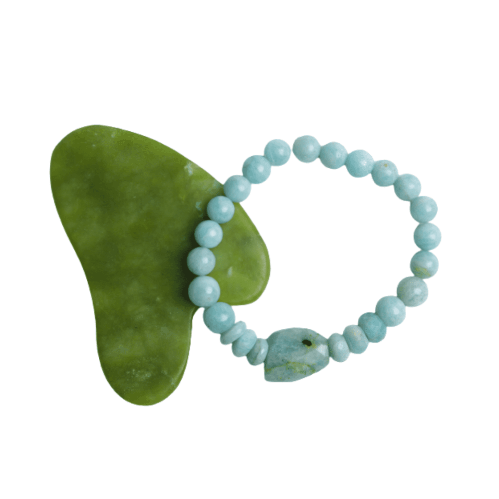 Amazonite sky blue bracelet