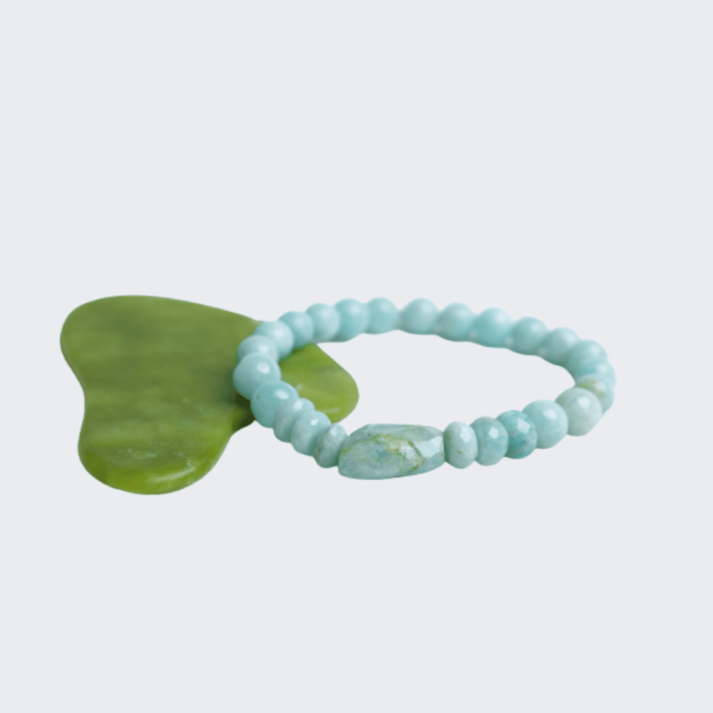 Amazonite sky blue bracelet