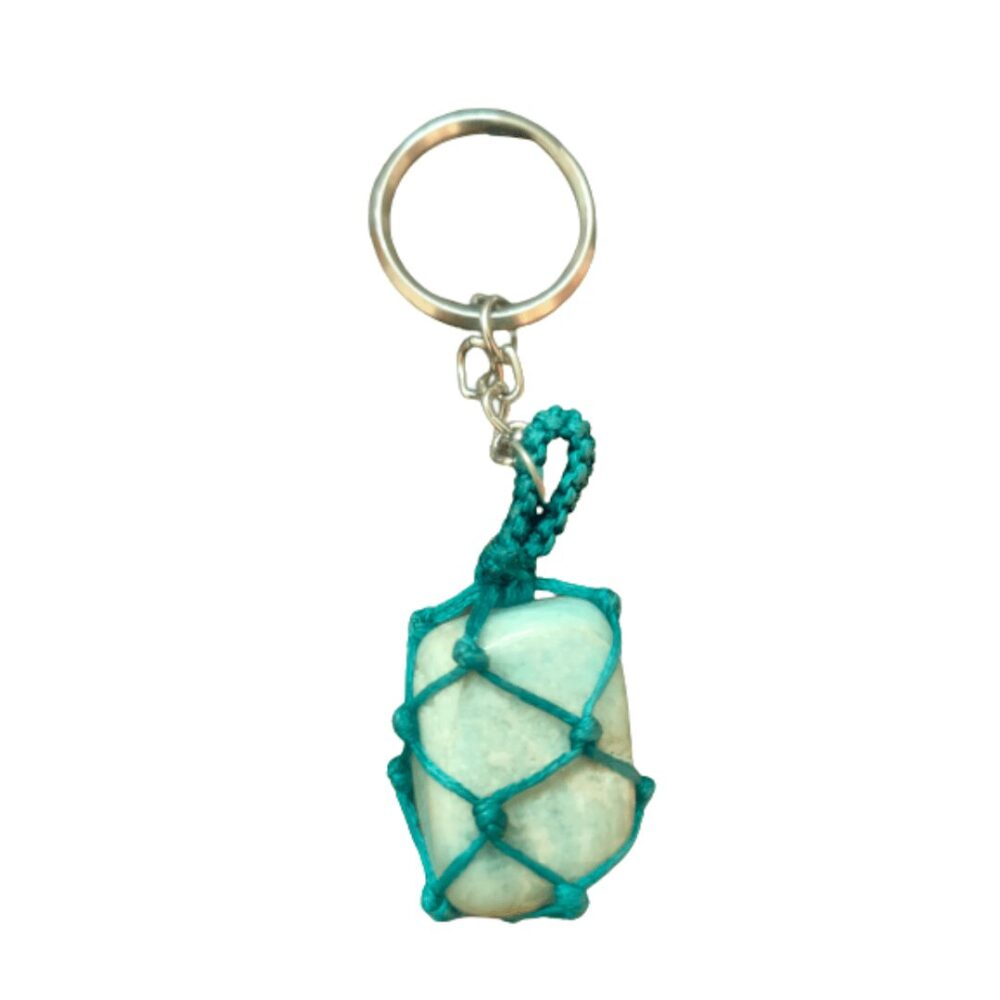 Gemstone Keychains Charm Crystal