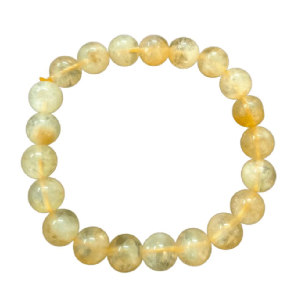 Natural Yellow Citrine Gemstone Crystal