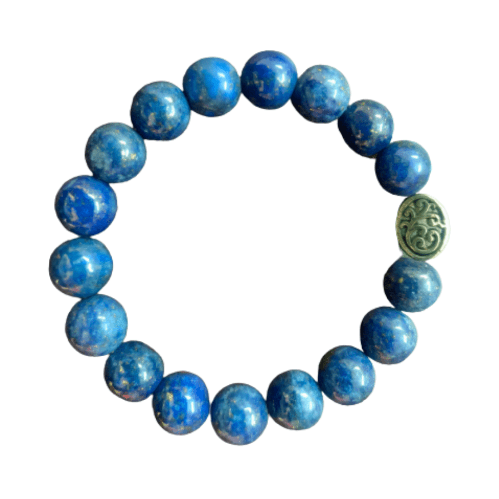 Blue lapis bracelet